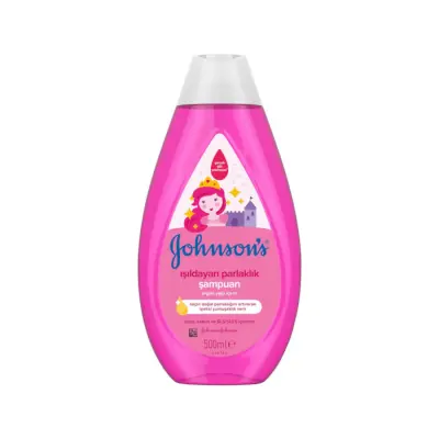 Johnson's Kral Şakir Işıldayan Parlaklık Serisi Bebek Şampuanı 500 ml