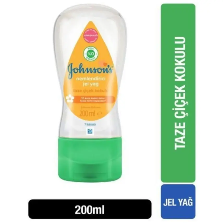 Johnson's Nemlendirici Jel Bebek Yağı 200 ml - 1