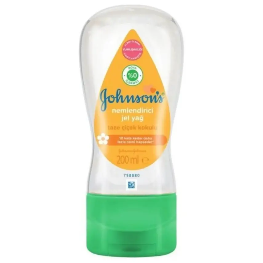 Johnson's Nemlendirici Jel Bebek Yağı 200 ml - 2