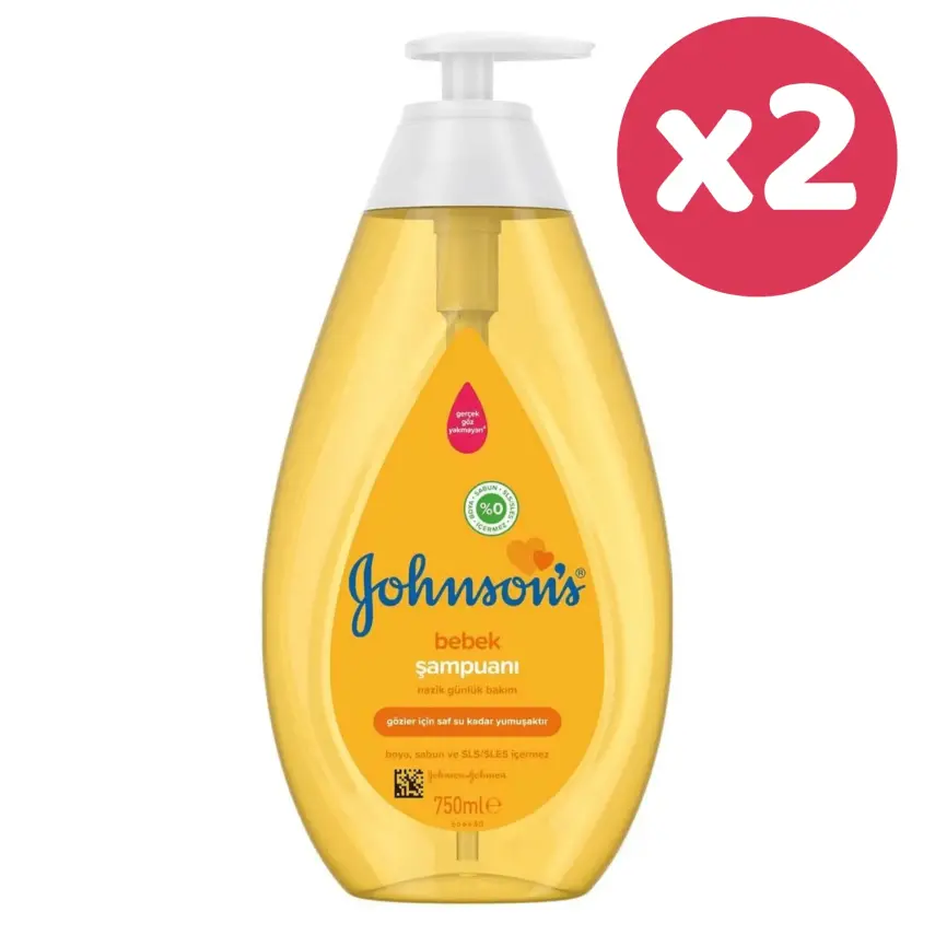 Johnson's Şampuan 750 ml x 2 Adet - 3