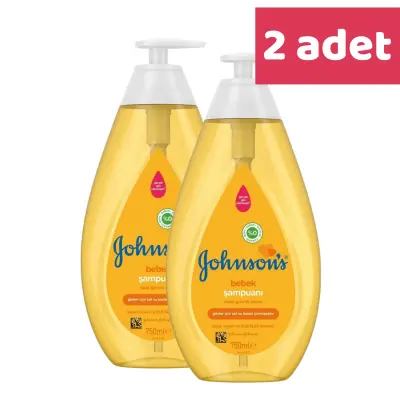 Johnson's Şampuan 750 ml x 2 Adet