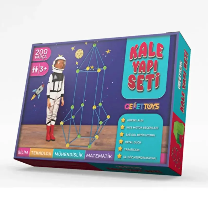 Kale Yapı Seti 200 Parça - 1