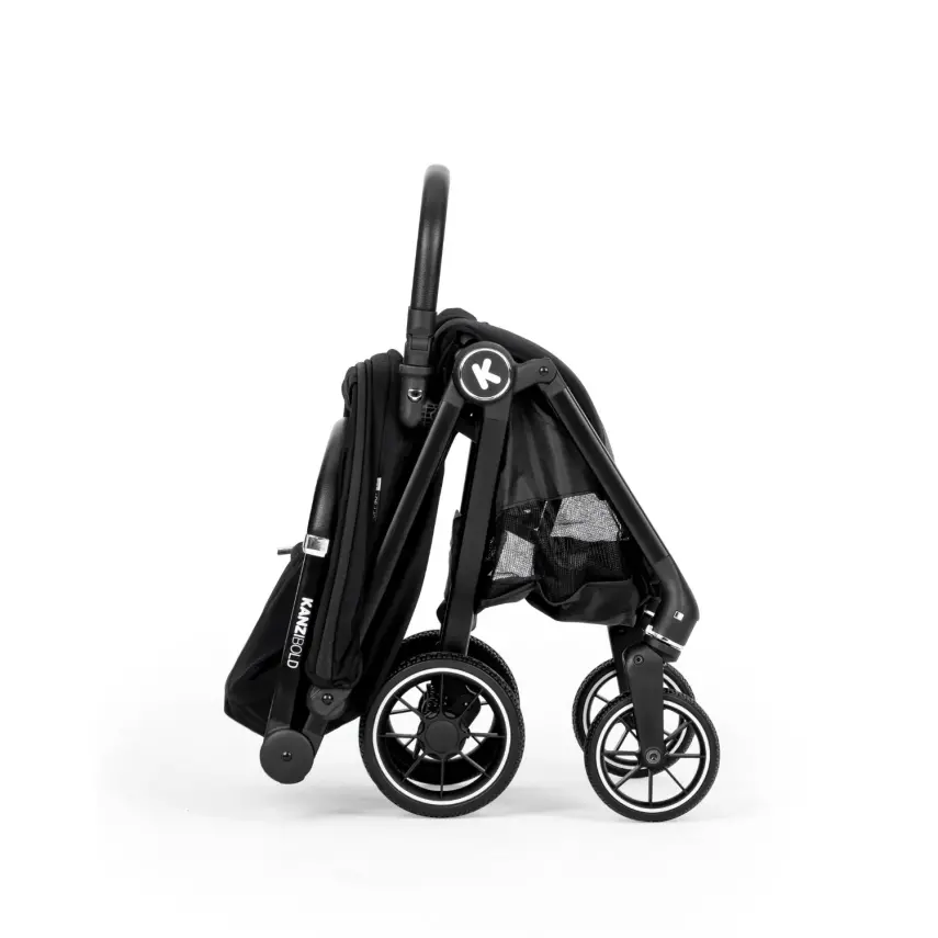 Kanz Bold Autofold Kabin Boy Bebek Arabası Iron Black - 3