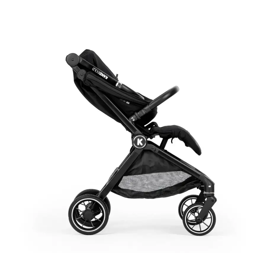 Kanz Bold Autofold Kabin Boy Bebek Arabası Iron Black - 9