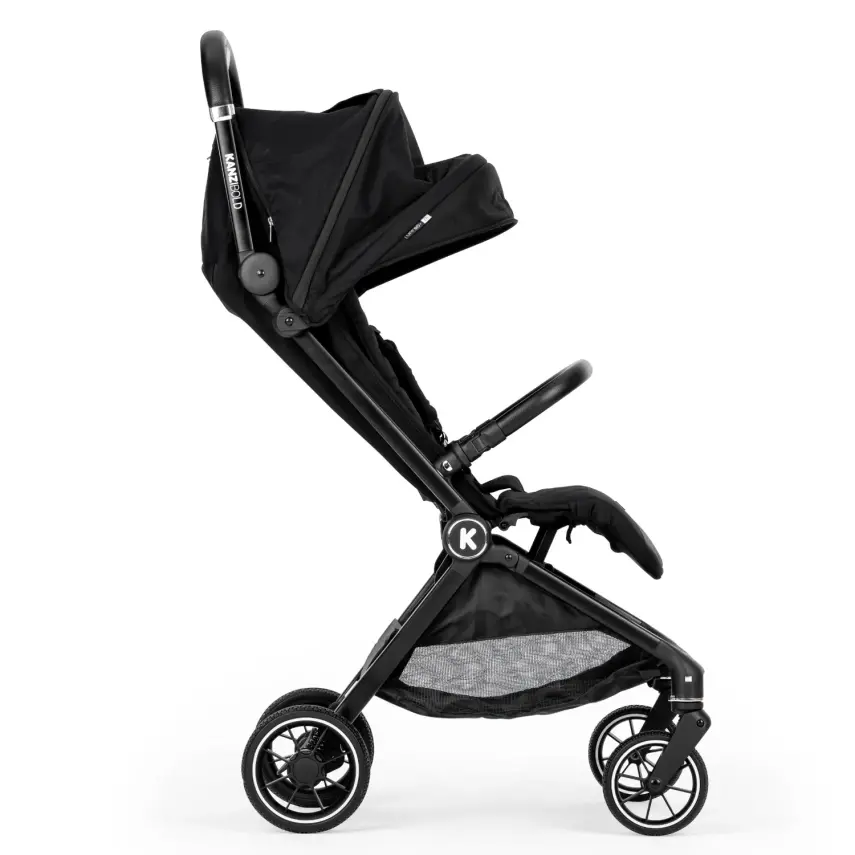 Kanz Bold Autofold Kabin Boy Bebek Arabası Iron Black - 11