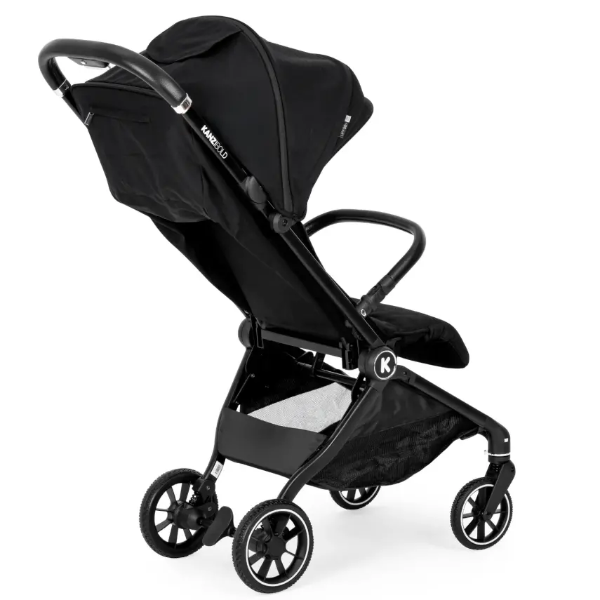 Kanz Bold Autofold Kabin Boy Bebek Arabası Iron Black - 4