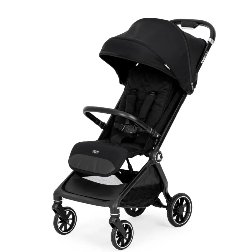 Kanz Bold Autofold Kabin Boy Bebek Arabası Iron Black - 2