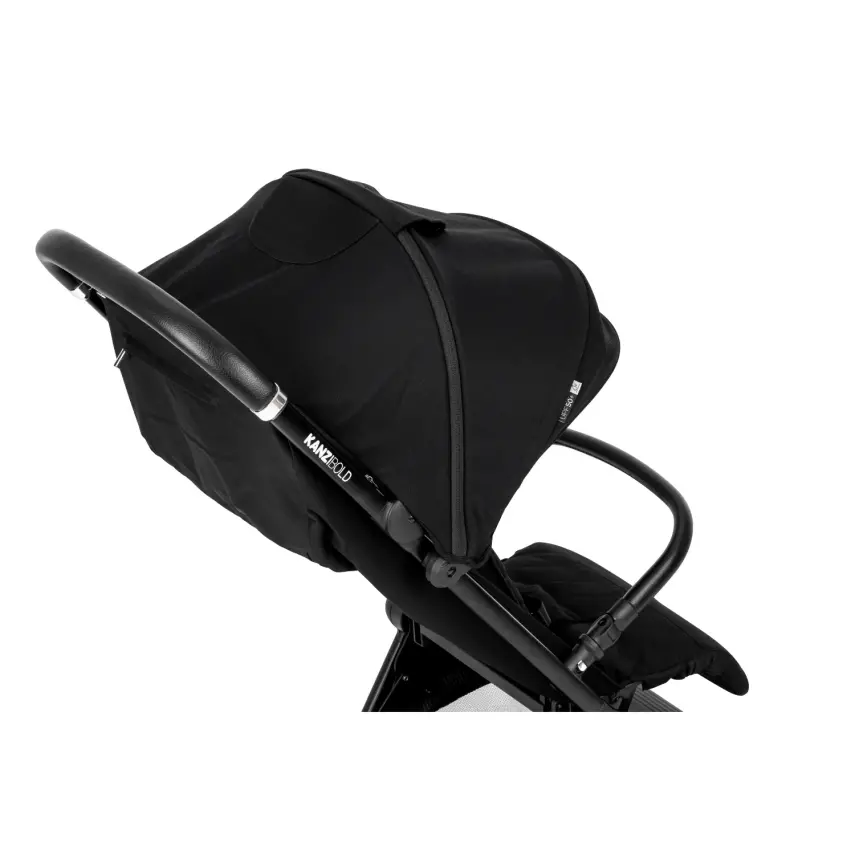 Kanz Bold Autofold Kabin Boy Bebek Arabası Iron Black - 5