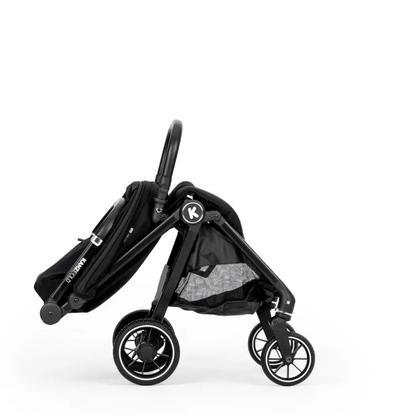 Kanz Bold Autofold Kabin Boy Bebek Arabası Iron Black - 13