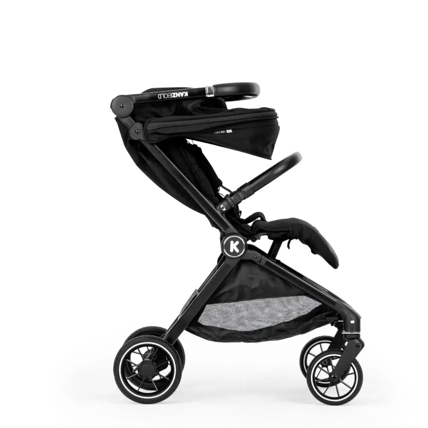 Kanz Bold Autofold Kabin Boy Bebek Arabası Iron Black - 8