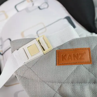Kanz Destin Plus 5 Farklı Pozisyonlu Oyuncaklı Sallanan Ana Kucağı Gri - 8
