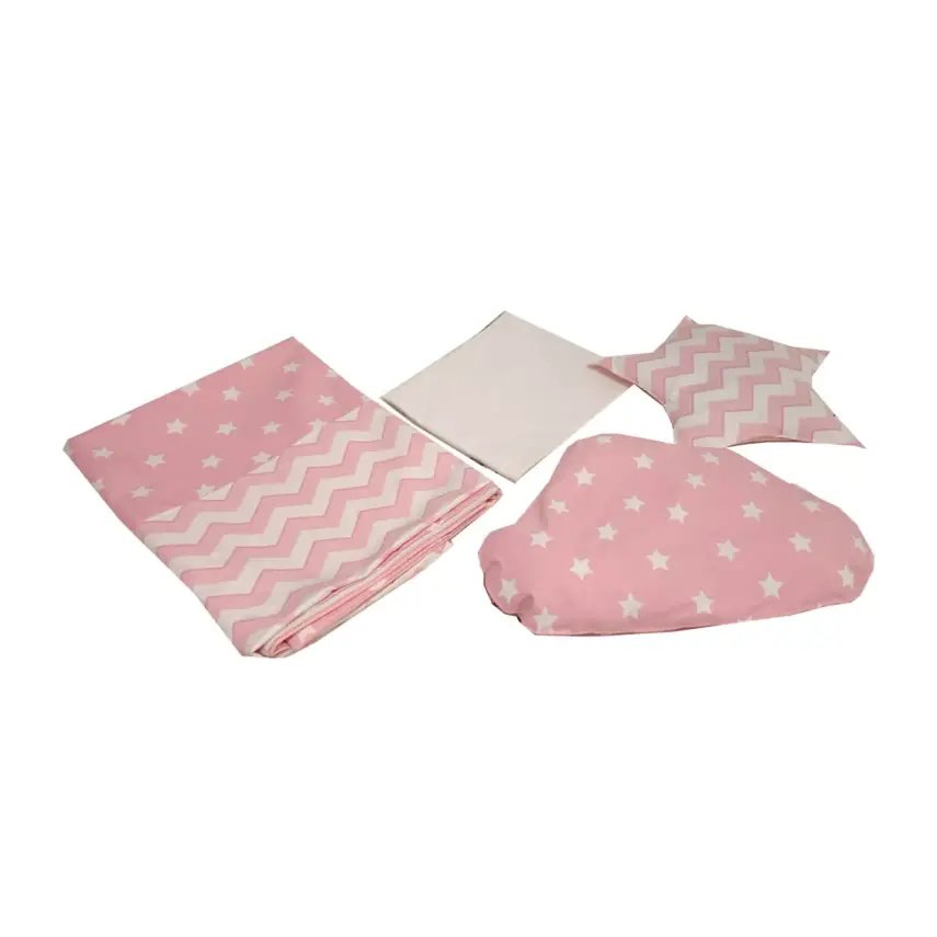 Kanz Diamond Nevresim Takımı Pembe - 1