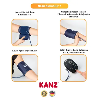 Kanz Dijital Tansiyon Aleti  - 9