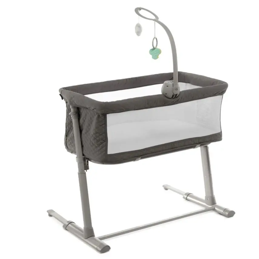 Kanz Dream N Sounds Müzikli Anne Yanı Beşik Gri - 1