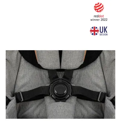 Kanz Easygo Çift Yönlü Travel Sistem-Seyahat Sistem Bebek Arabası Gri - 9