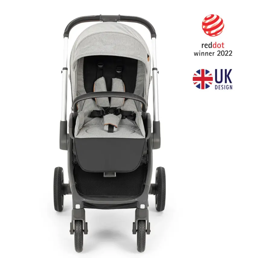 Kanz Easygo Çift Yönlü Travel Sistem-Seyahat Sistem Bebek Arabası Gri - 16