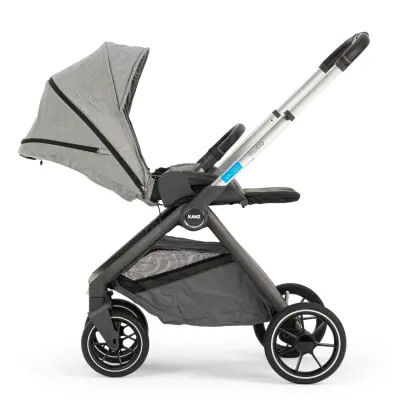 Kanz Easygo Çift Yönlü Travel Sistem-Seyahat Sistem Bebek Arabası Gri - 25