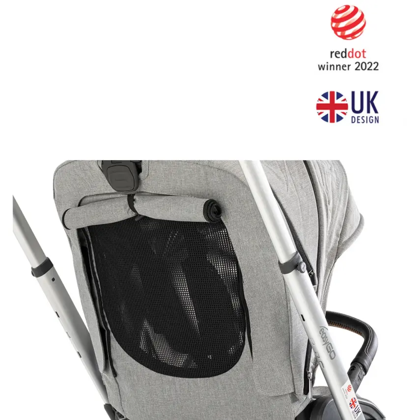 Kanz Easygo Çift Yönlü Travel Sistem-Seyahat Sistem Bebek Arabası Gri - 23