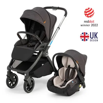 Kanz Easygo Çift Yönlü Travel Sistem-Seyahat Sistem Bebek Arabası Siyah (1)