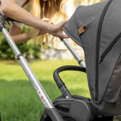 Kanz Easygo Çift Yönlü Travel Sistem-Seyahat Sistem Bebek Arabası Siyah - 7