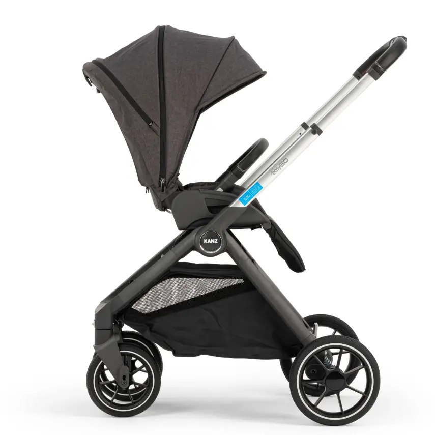 Kanz Easygo Çift Yönlü Travel Sistem-Seyahat Sistem Bebek Arabası Siyah - 15