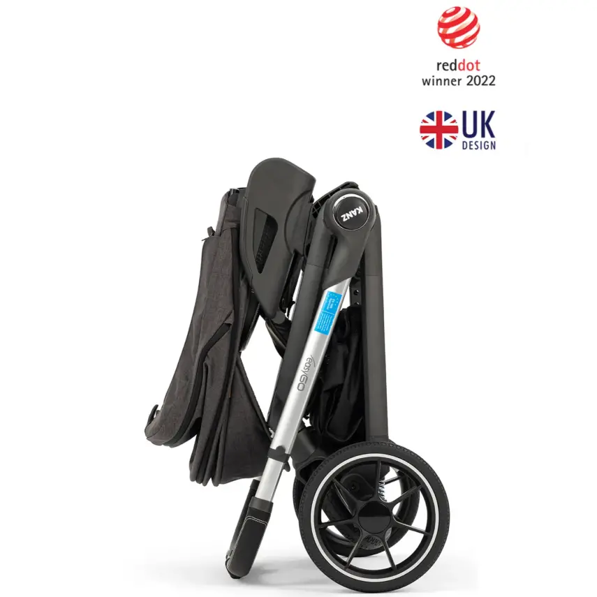 Kanz Easygo Çift Yönlü Travel Sistem-Seyahat Sistem Bebek Arabası Siyah - 11