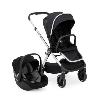 Kanz Explorer Çift Yönlü Otomatik Katlanabilir Travel Sistem-Seyahat Sistem Bebek Arabası Cole Black