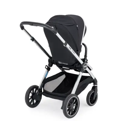 Kanz Explorer Çift Yönlü Otomatik Katlanabilir Travel Sistem-Seyahat Sistem Bebek Arabası Cole Black - 7