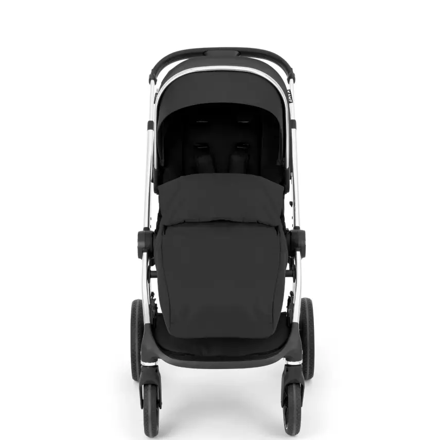 Kanz Explorer Çift Yönlü Otomatik Katlanabilir Travel Sistem-Seyahat Sistem Bebek Arabası Cole Black - 11