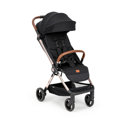 Kanz Fox Tek Elle Otomatik Kapanabilir Kabin Bebek Arabası Siyah