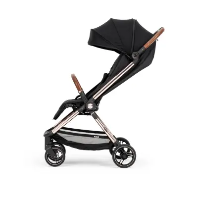 Kanz Fox Tek Elle Otomatik Kapanabilir Kabin Bebek Arabası Siyah - 4
