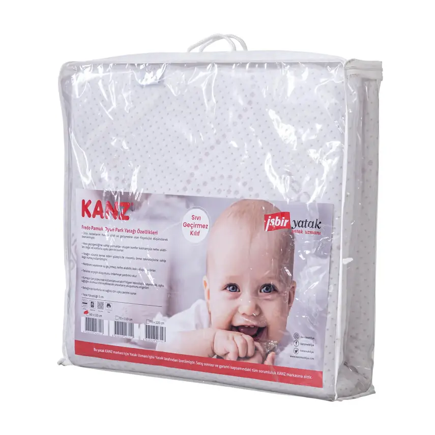 Kanz Fredo Pamuk Oyun Parkı Yatağı 60x120 cm - 1