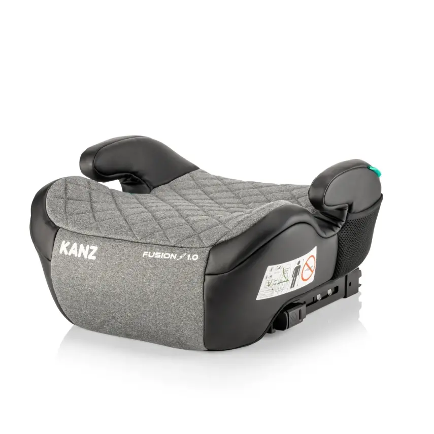 Kanz Fusion İsofix'li Oto Koltuğu Yükseltici 15-36 kg Gri - 1