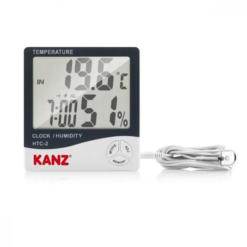 Kanz HTC-2 Dijital Nem Ölçer ve Termometre - 3