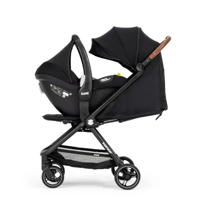 Kanz İnstreet Tek Elle Kapanabilir Travel Sistem Bebek Arabası Black - 9