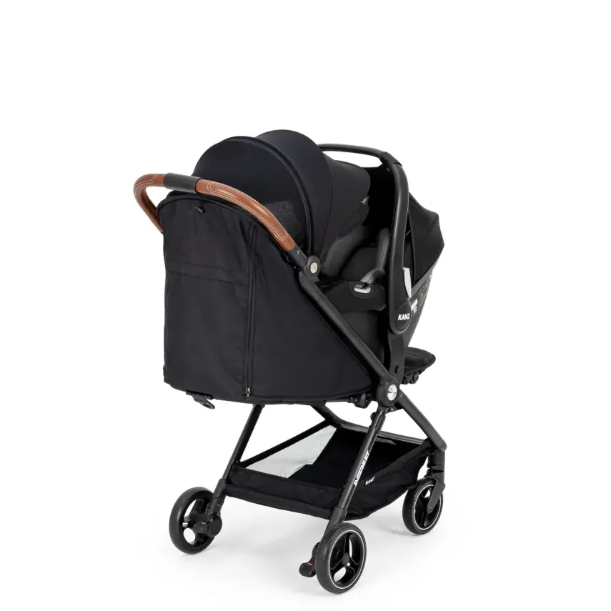 Kanz İnstreet Tek Elle Kapanabilir Travel Sistem Bebek Arabası Black - 11