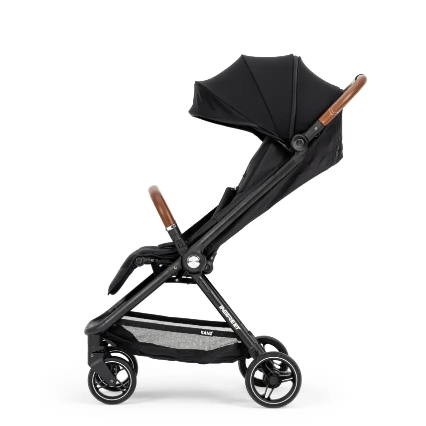 Kanz İnstreet Tek Elle Kapanabilir Travel Sistem Bebek Arabası Black - 6