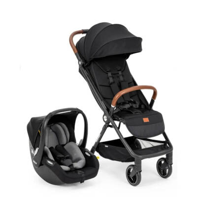 Kanz İnstreet Tek Elle Kapanabilir Travel Sistem Bebek Arabası Black