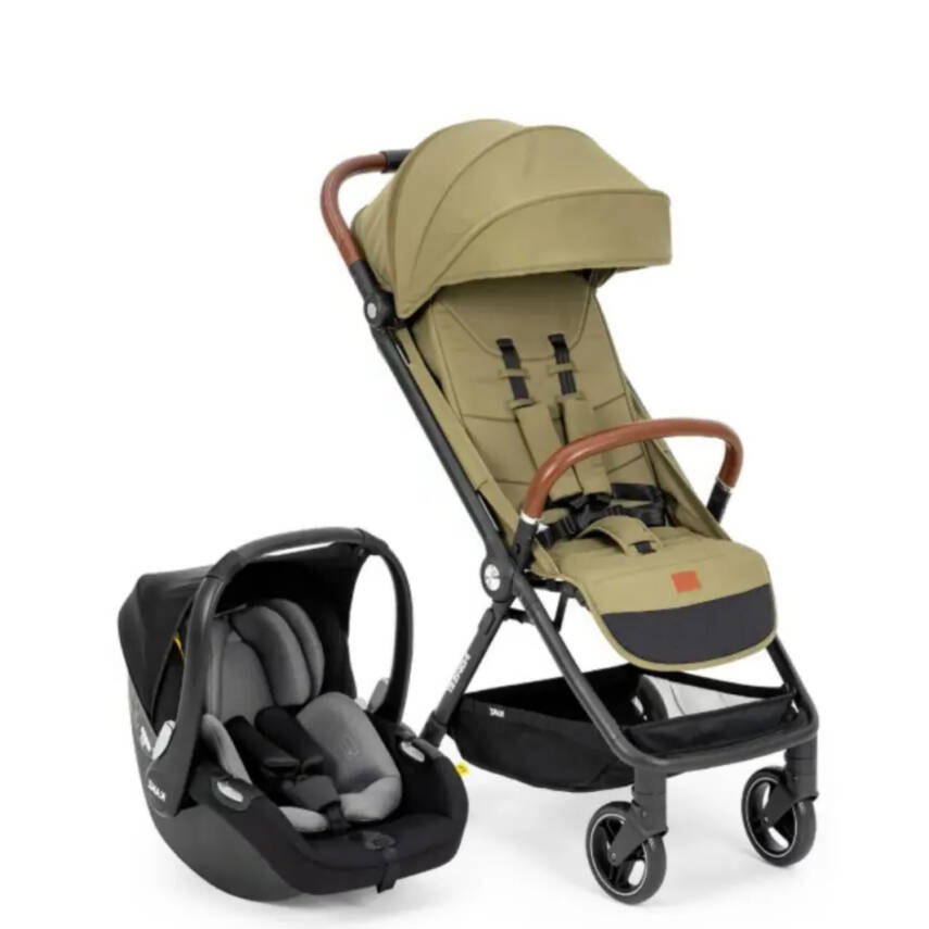 Kanz İnstreet Tek Elle Kapanabilir Travel Sistem Bebek Arabası Green - 1