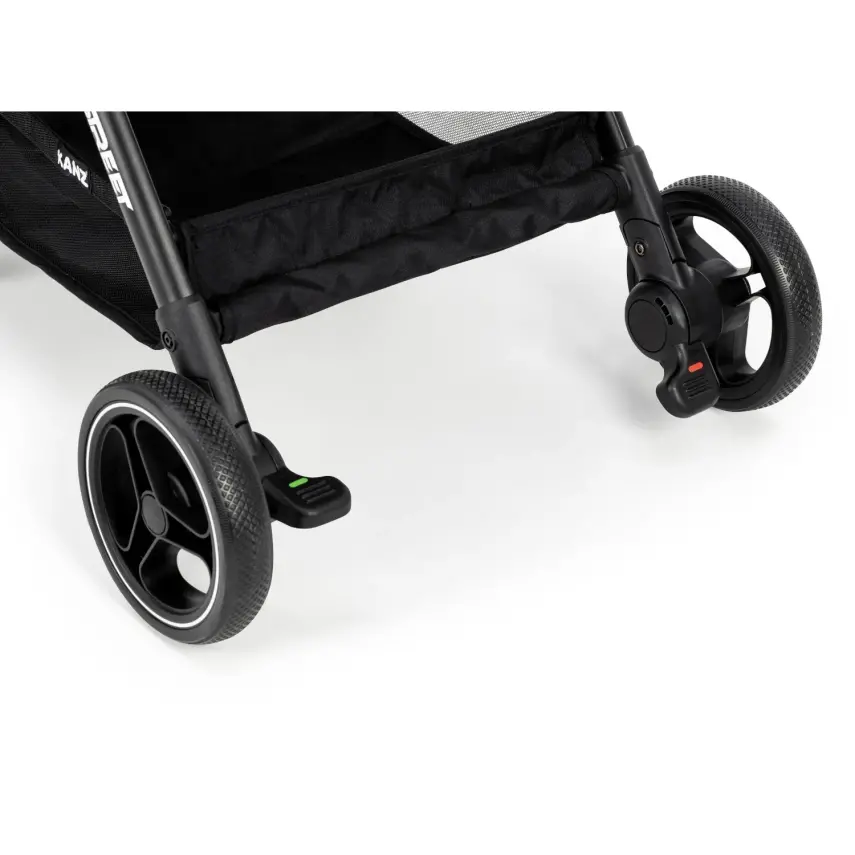 Kanz İnstreet Tek Elle Kapanabilir Travel Sistem Bebek Arabası Green - 4
