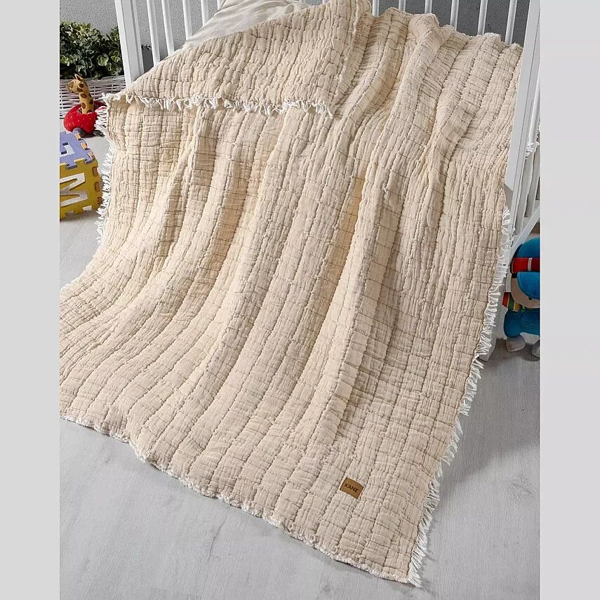Kanz Lıght Bebek Yorganı Bej 90x145 - 1