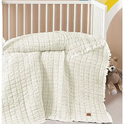 Kanz Lıght Bebek Yorganı Krem 90x145 