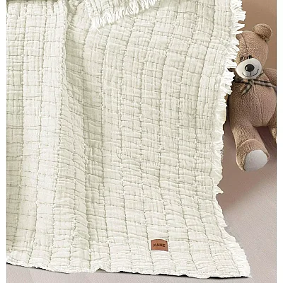 Kanz Lıght Bebek Yorganı Krem 90x145 - 2