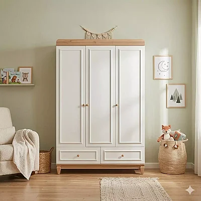 Kanz Lyon Dolap 3 Kapılı