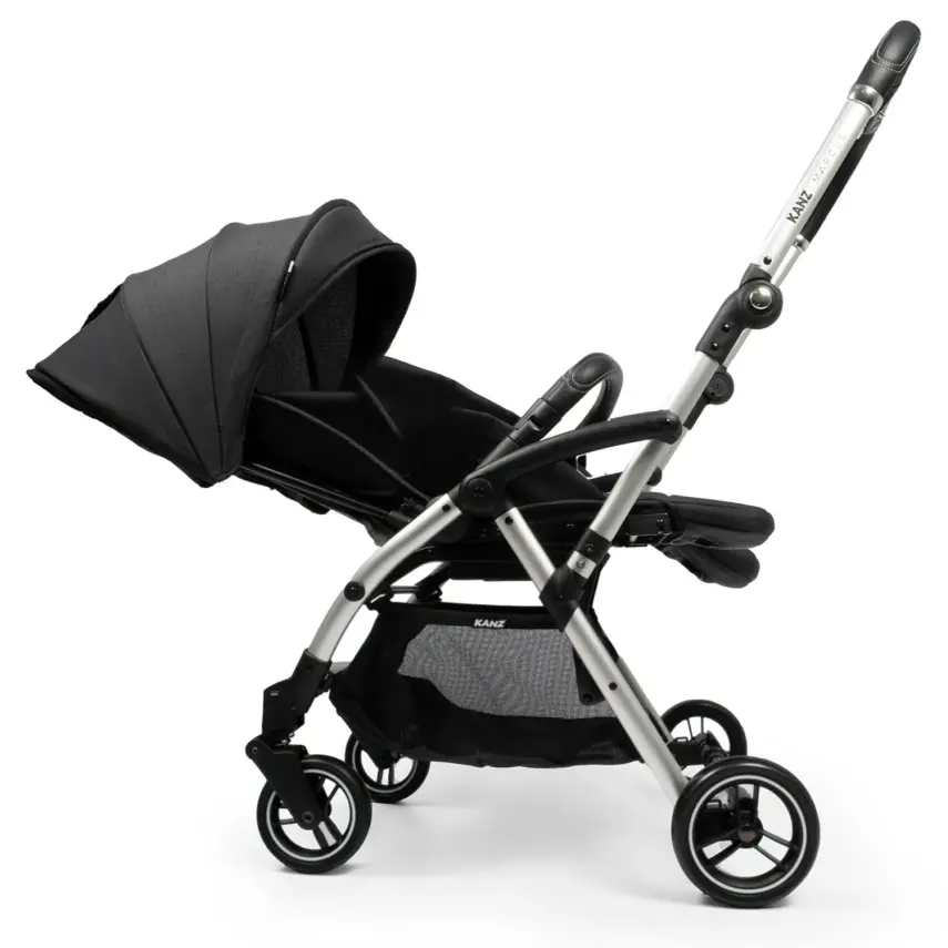 Kanz Marcus Çift Yönlü Travel Sistem-Seyahat Sistem Bebek Arabası Raisin Black - 15