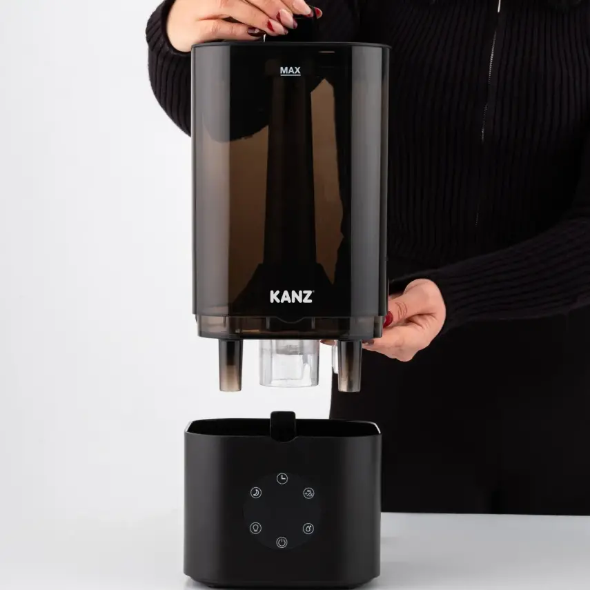 Kanz Mh602 Pro Uzaktan Kumandalı Dijital Soğuk Buhar Makinesi Hava Nemlendirici - 13