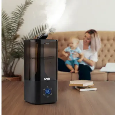 Kanz Mh602 Pro Uzaktan Kumandalı Dijital Soğuk Buhar Makinesi Hava Nemlendirici - 14