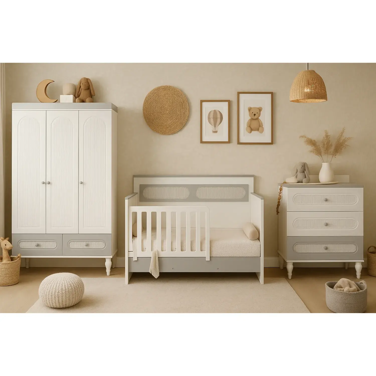 Kanz Monaco Bebek Odası Takımı