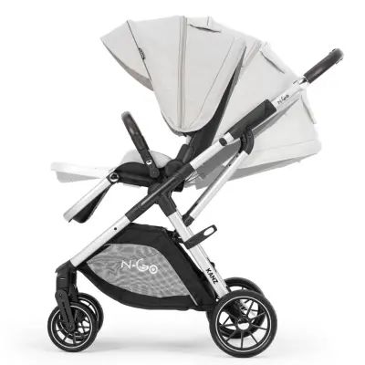Kanz N-Go Çift Yönlü Tek Elle Katlanabilen Travel Sistem Bebek Arabası Bej - 21