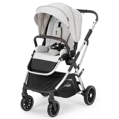 Kanz N-Go Çift Yönlü Tek Elle Katlanabilen Travel Sistem Bebek Arabası Bej - 3